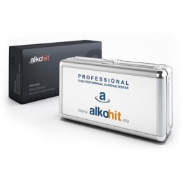 Skrzyneczka aluminiowa do alkomatów Alkohit 